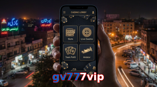 Main screen of Gv777vip app page for PK players