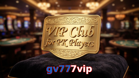 Main screen of Gv777vip vip page for PK players